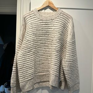 Madewell women’s ribbed sweater size xL. Worn once.